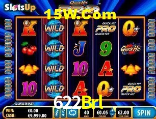 Biblioteca de slots populares na 622Brl